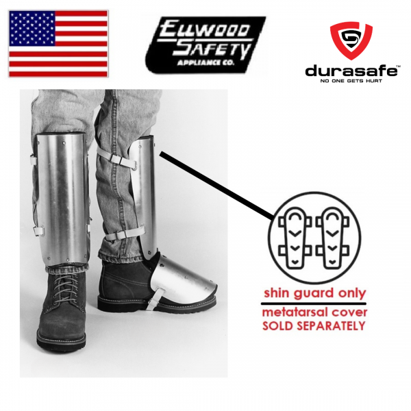 ELLWOOD 303 Safety Aluminium Shin Guards
