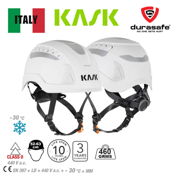 KASK Primero Air Hi Viz Helmet White