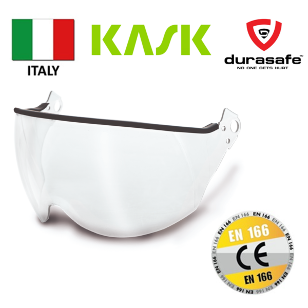 KASK V2 Plus Polycarbonate Visor for Plasma AQ Helmet Clear