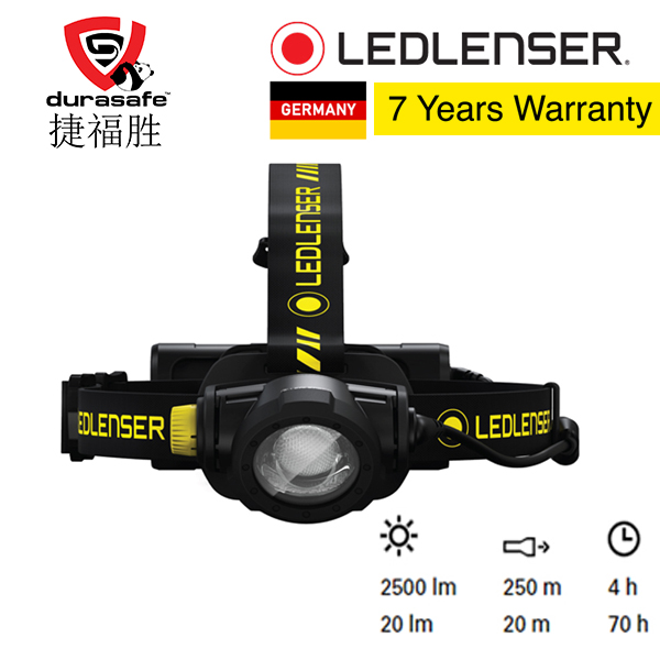 Ledlenser 502196 H15R Work Rechargeable LED Headlamp 2500 Lumens