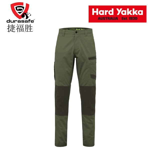 HARD YAKKA G02441 Raptor Active Pant Military Green